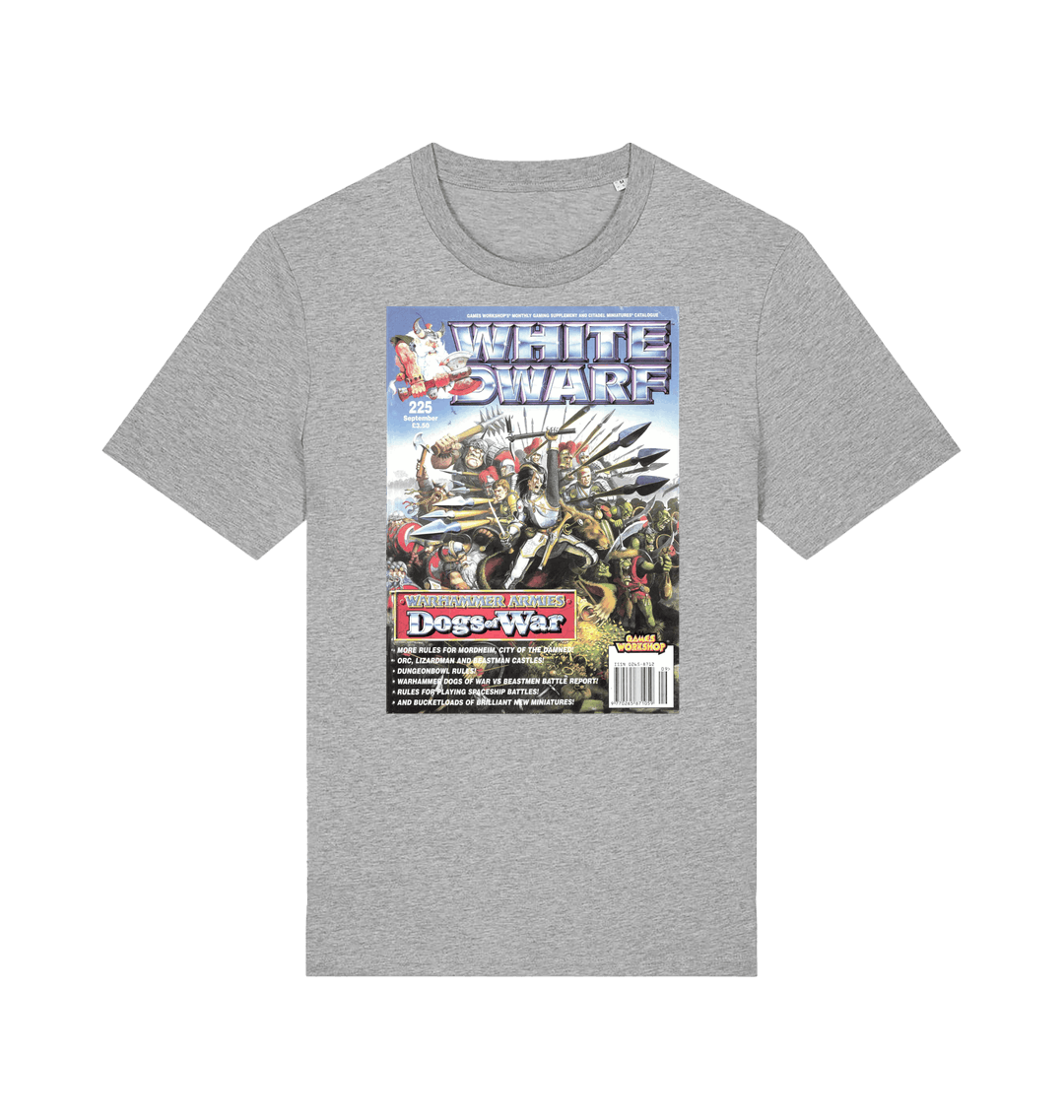 Heather Grey Printed T-shirt Front